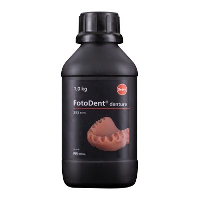 FotoDent® denture 385 nm, rosa-transparent, 1.000 g