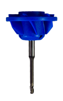 SilaMill e4 / e5 Fräser für Zirkonoxid mit Diamantbeschichtung - Dreizahnfräser - AIRTOOL, Ø Schneide: 2.0 mm, Länge: 40.0 mm