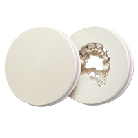 JUVORA™ Oyster White Dental Disc, Ø 98,5 mm, H 18 mm