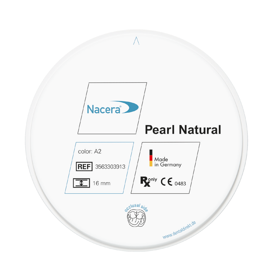 Nacera® Pearl Natural, D4, H 25 mm
