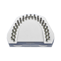Pinbasisplatte inkl. Split-Cast-Platte und Magnet, Gr.1