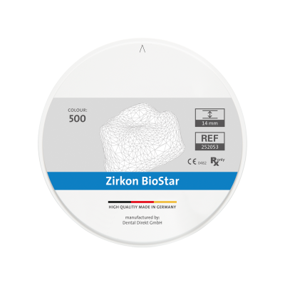 Zirkon BioStar m. Schulter Ø 98.5 mm, H 18 mm, A3