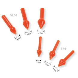 NEM - Guss-Kanäle mit Reservoir 7 mm, 150 St.